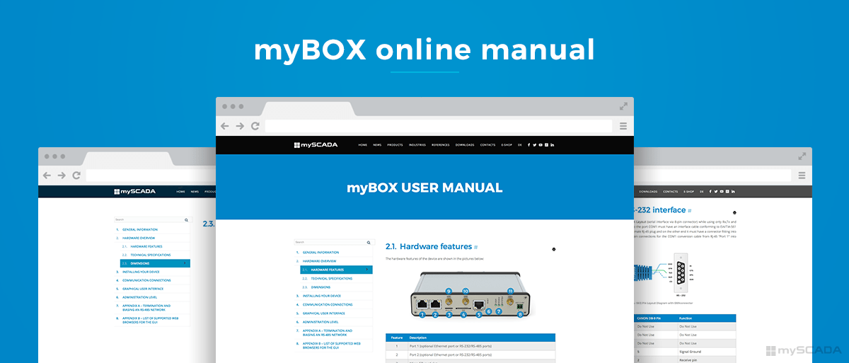 myBOX ONLINE manual - mySCADA Technologies